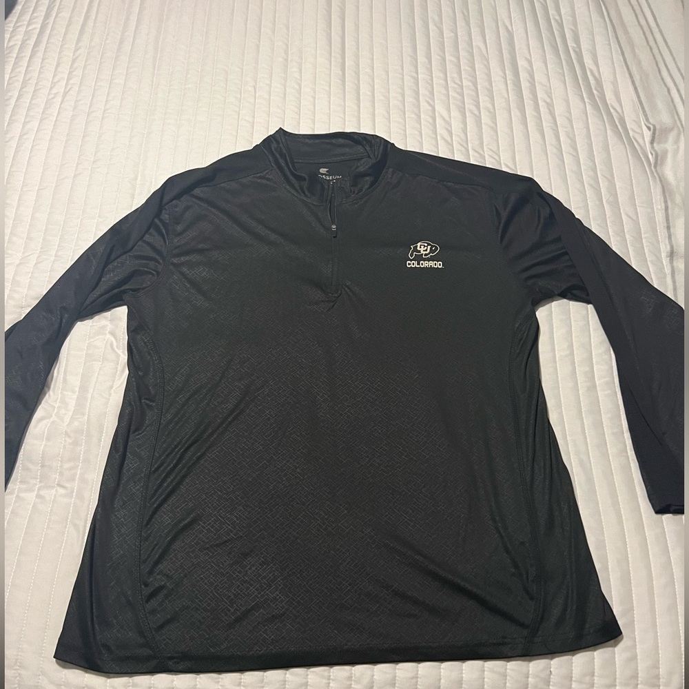 CU BUFFS Nike Men’s 1/4 zip light weight pull over